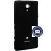 Sony LT30P Xperia T Battery Cover with side button and antenna in Black